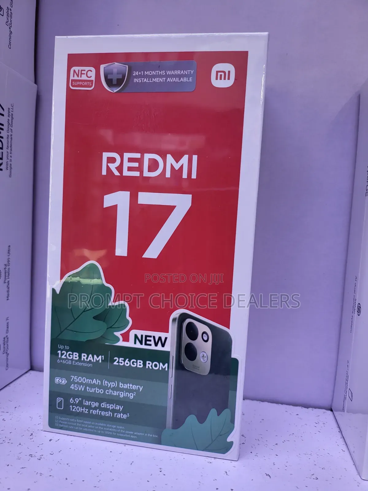 New Xiaomi Redmi 17 256 GB Red