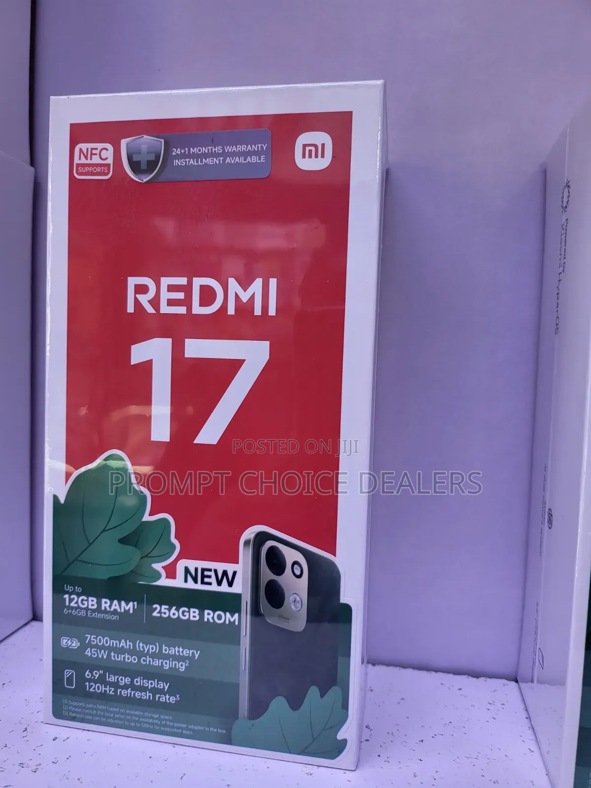 New Xiaomi Redmi 17 256 GB Red