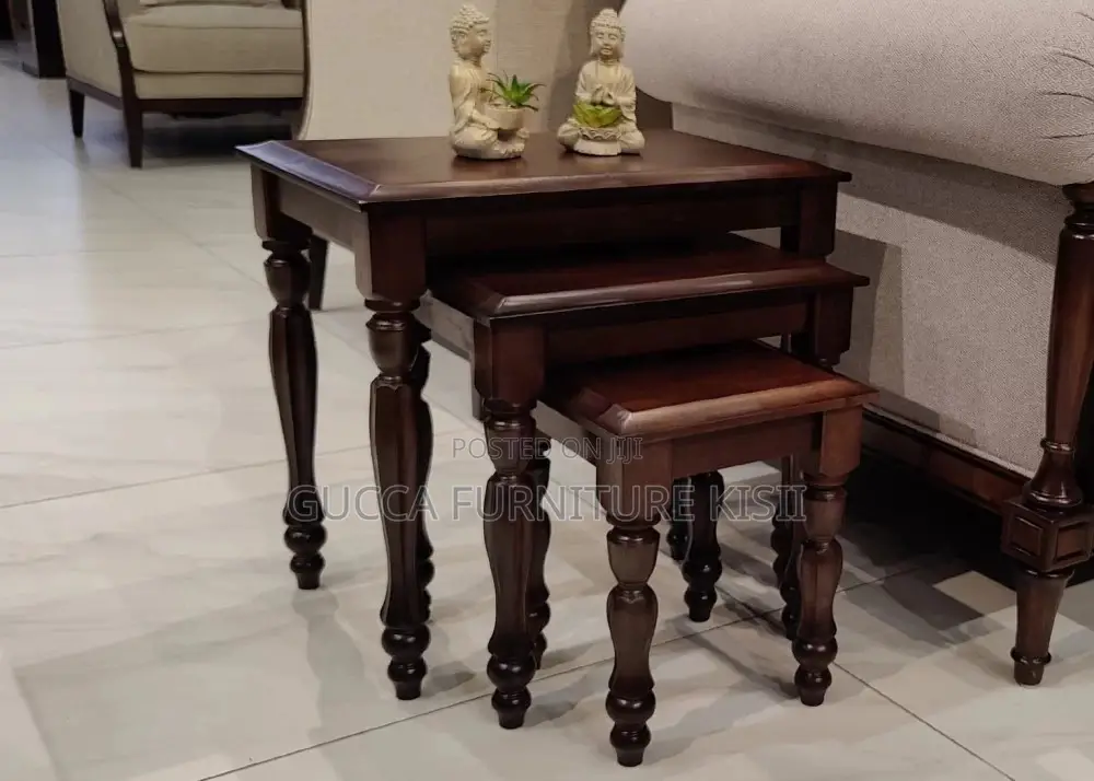 Coffee Table; 3-Set Nesting Coffee Tables