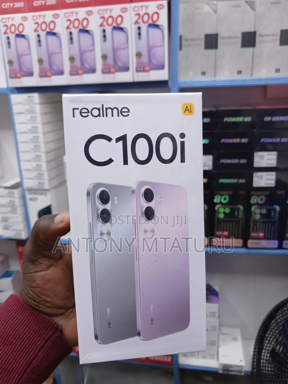 New Realme C100i 128 GB