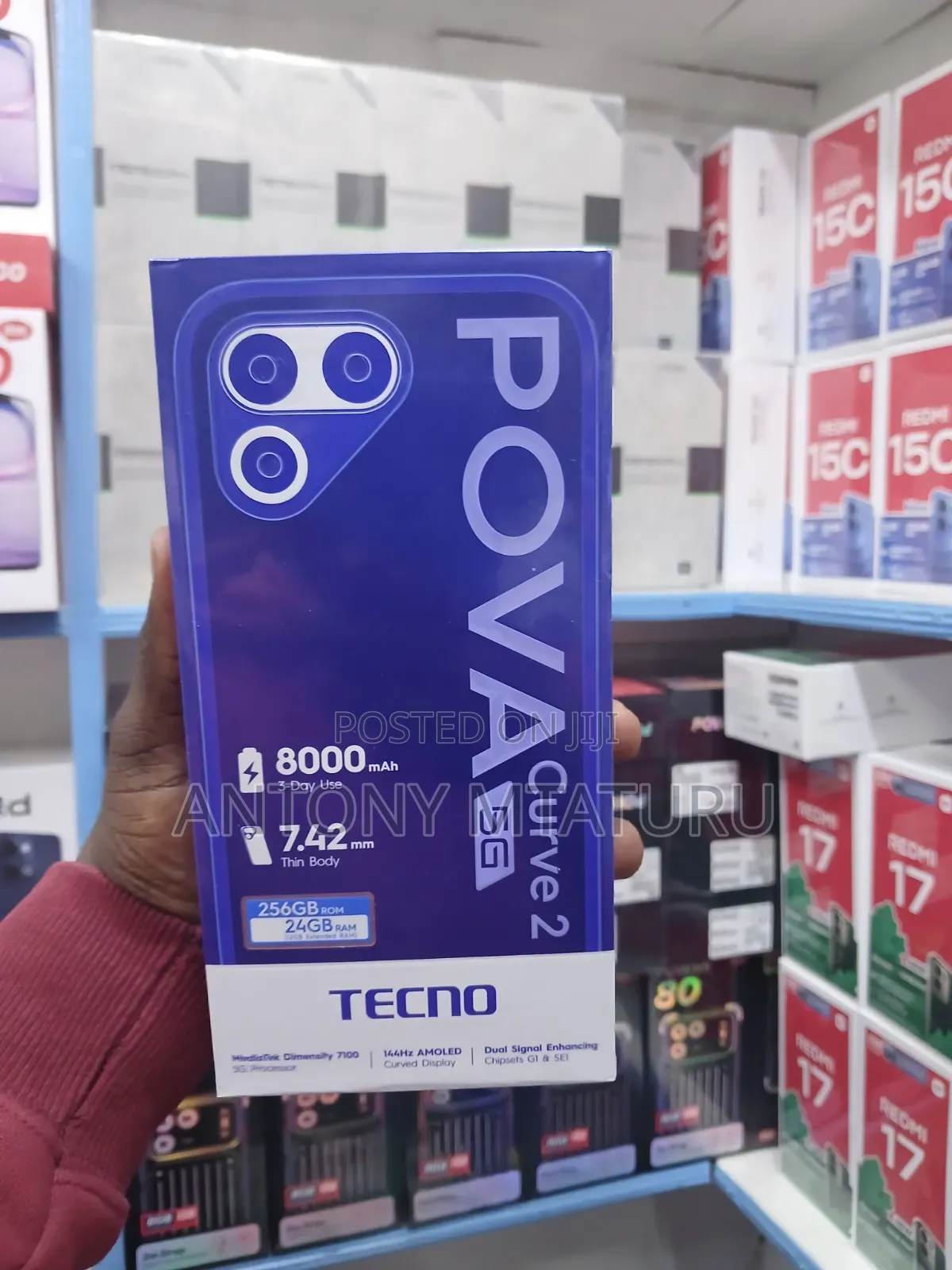 New Tecno Pova Curve 2 5G 256 GB