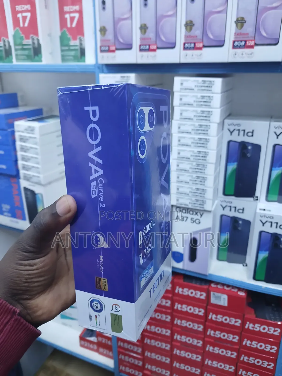 New Tecno Pova Curve 2 5G 256 GB