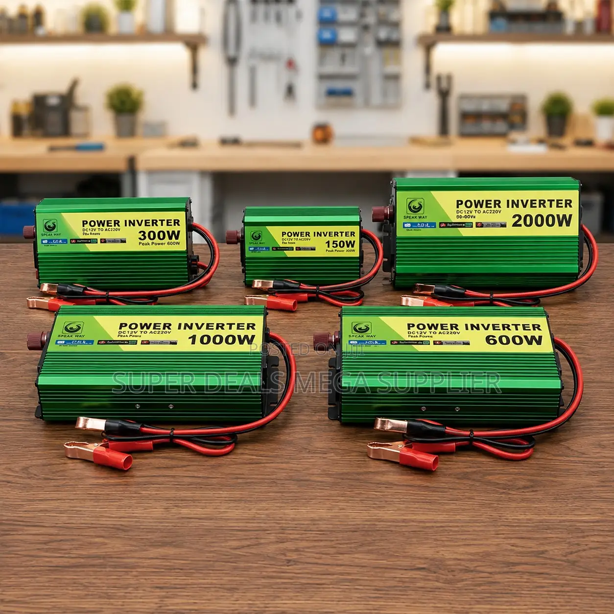 Easy Connection 150W,300W,600W,1000W,2000W Watts Power Inverters