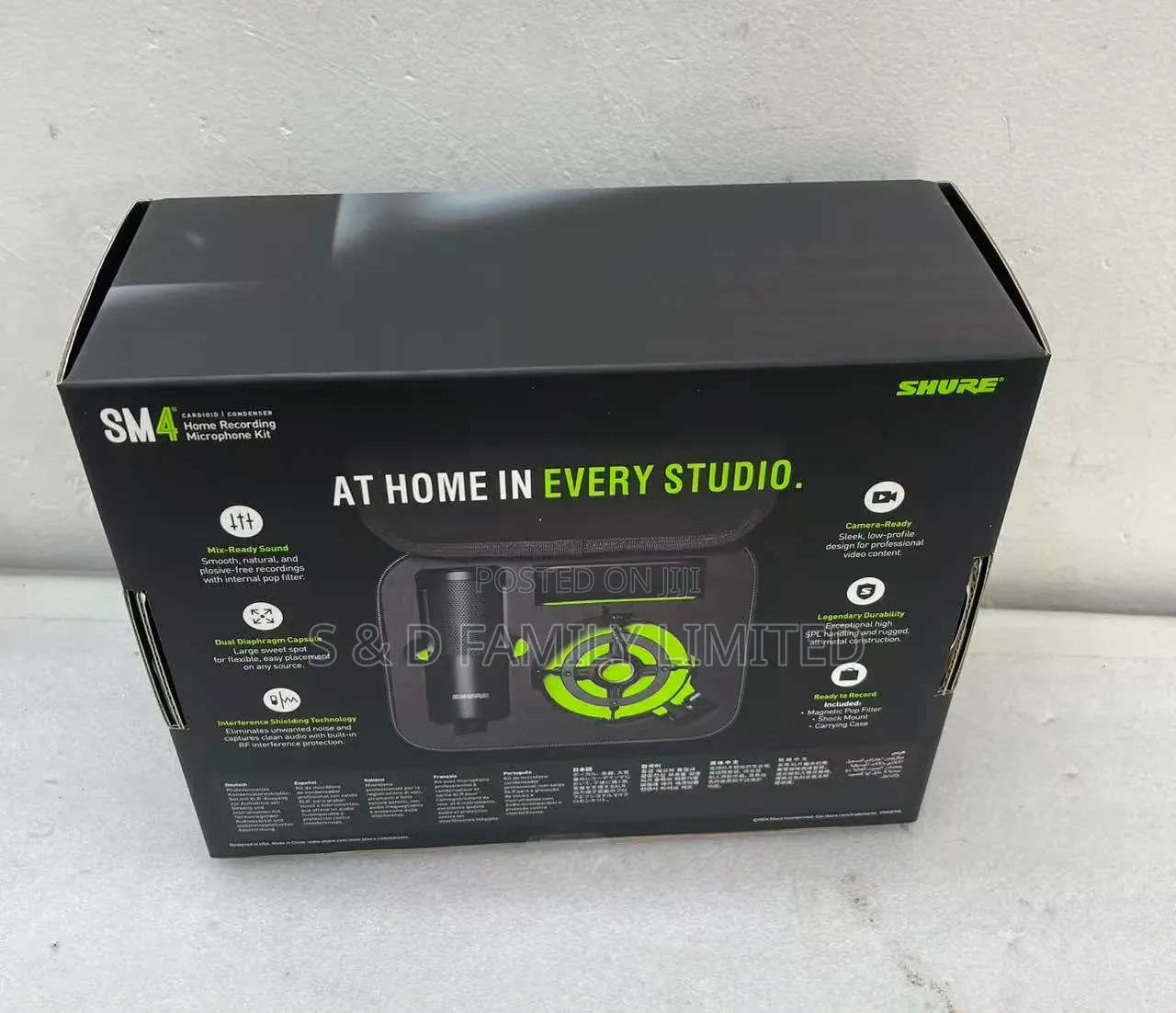 Shure SM4 Home Recording Microphone Kit