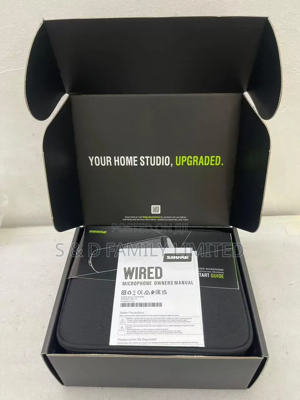 Shure SM4 Home Recording Microphone Kit
