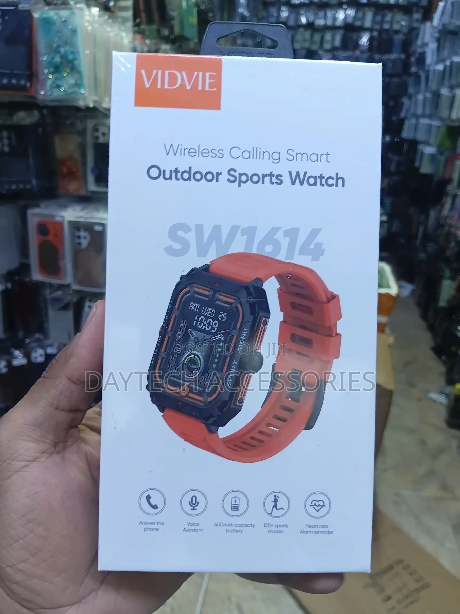 Vidvie Sw1614 Smart Watch - Black