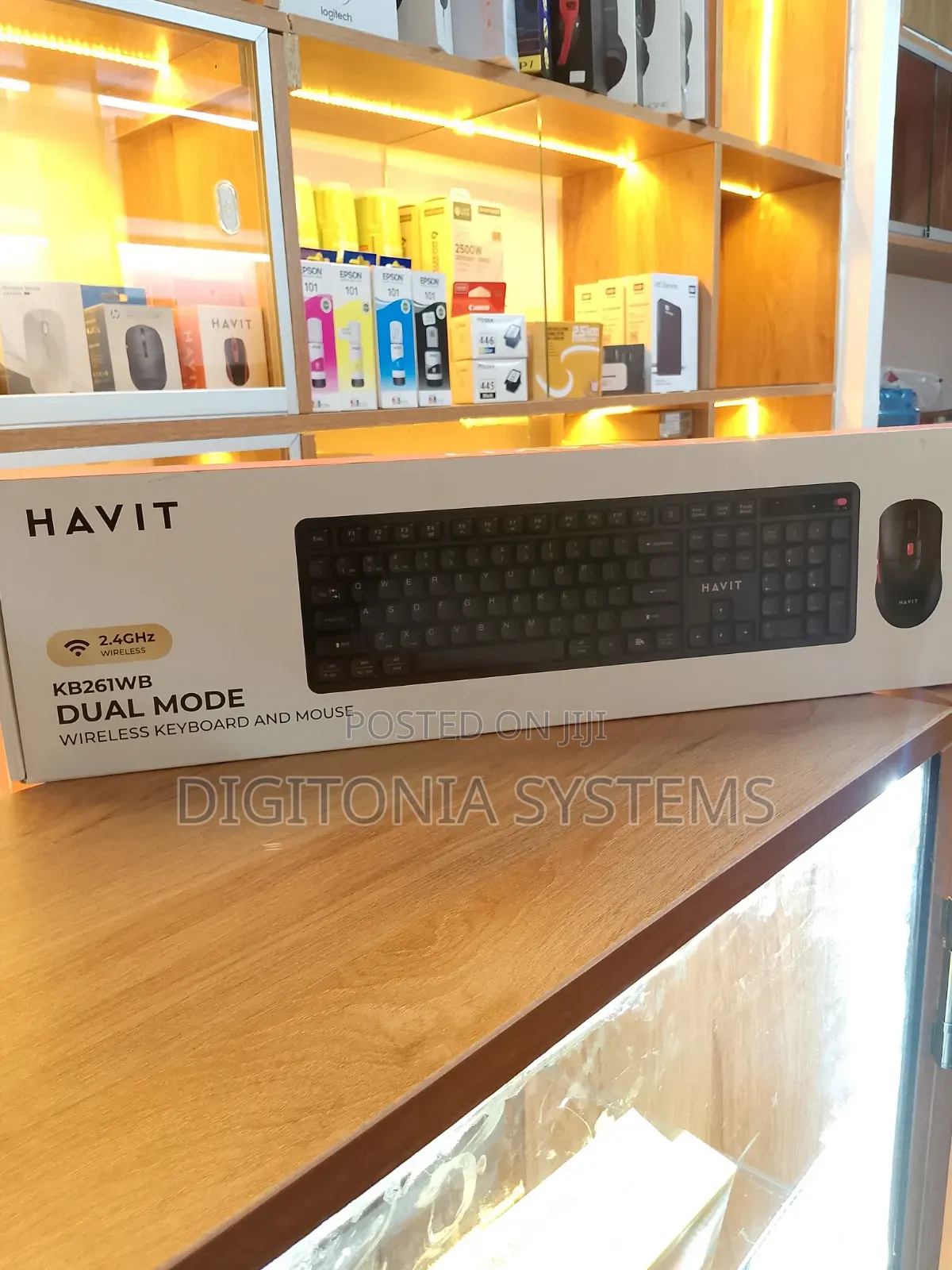 Havit Kb261wb Dual-Mode Wireless Keyboard Mouse Combo
