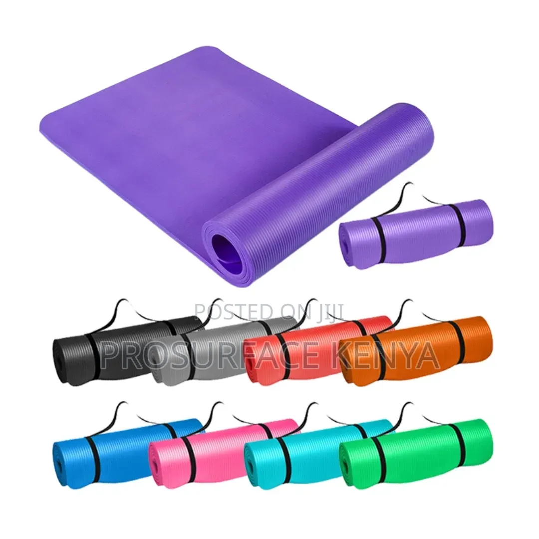 6mm Yoga Exercise Mat | TPE Fitness Mat 61×184cm