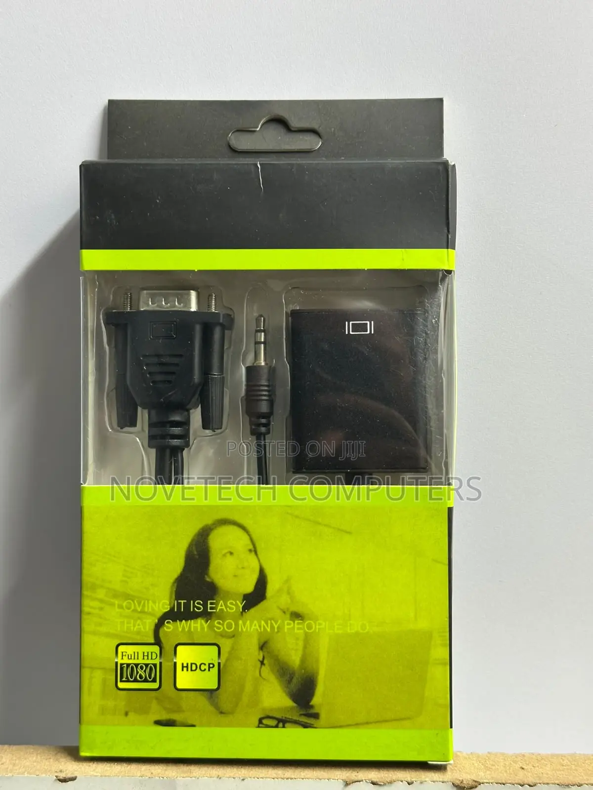 VGA to HDMI Converter Adapter Cable With Audio Output