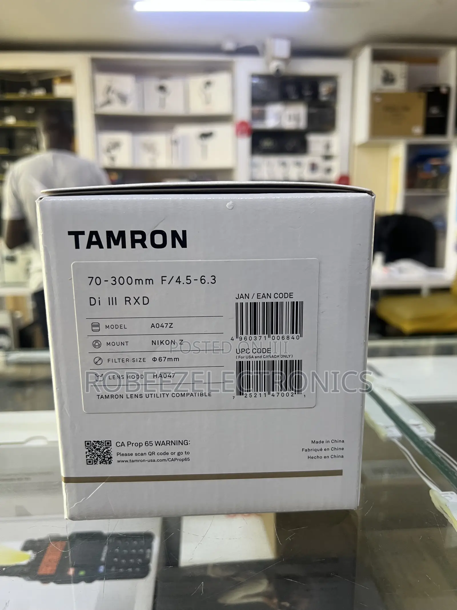 Tamron 70-300mm F/4.5-6.3 Di III RXD Lens for Nikon Z