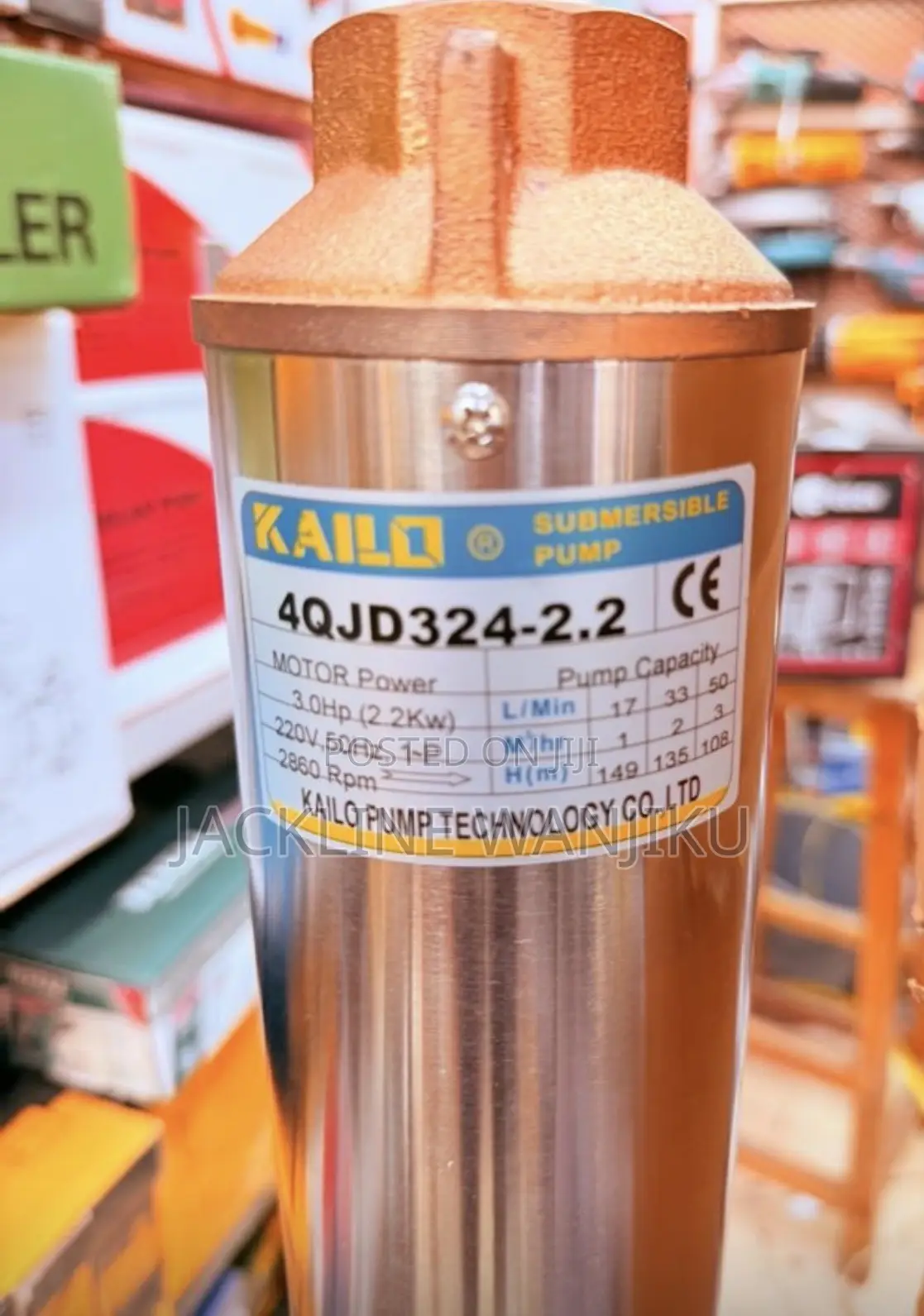 New Kairo Submersible Water Pump/ 3hp Kairo Submersible Water Pump