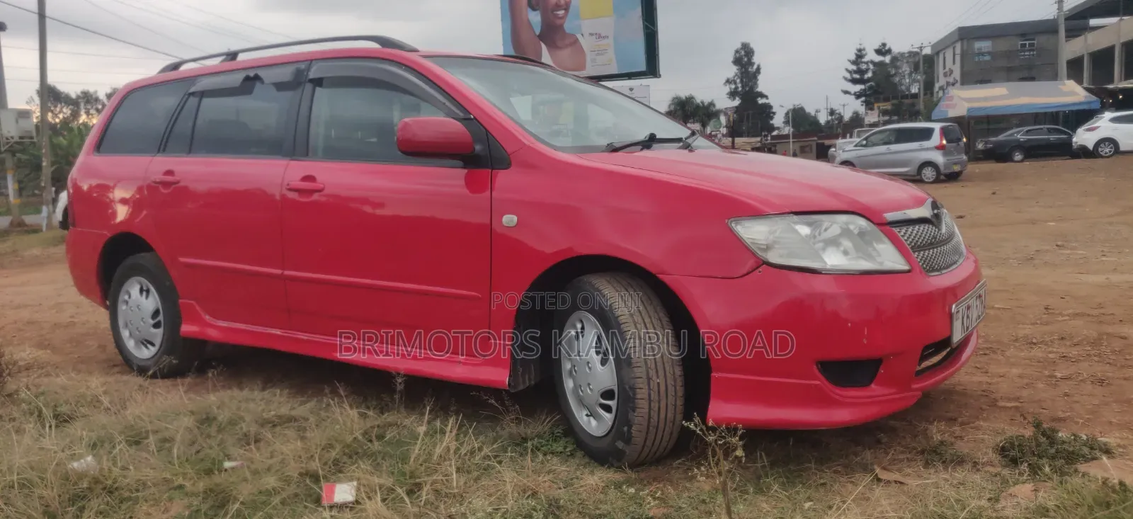 Toyota Corolla Fielder 2006 Red