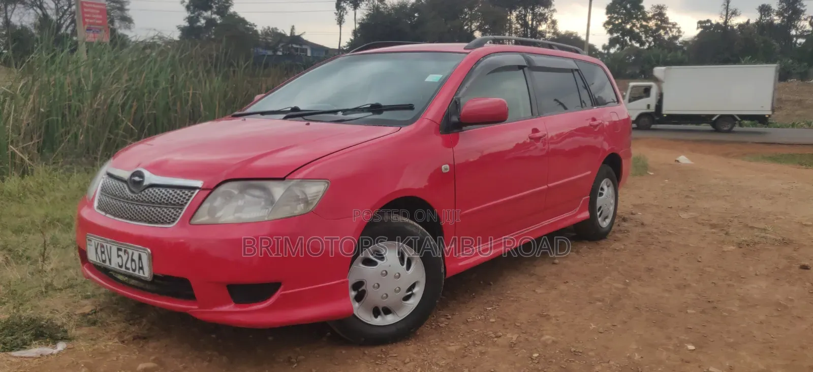 Toyota Corolla Fielder 2006 Red