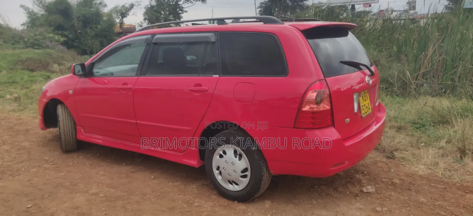 Toyota Corolla Fielder 2006 Red