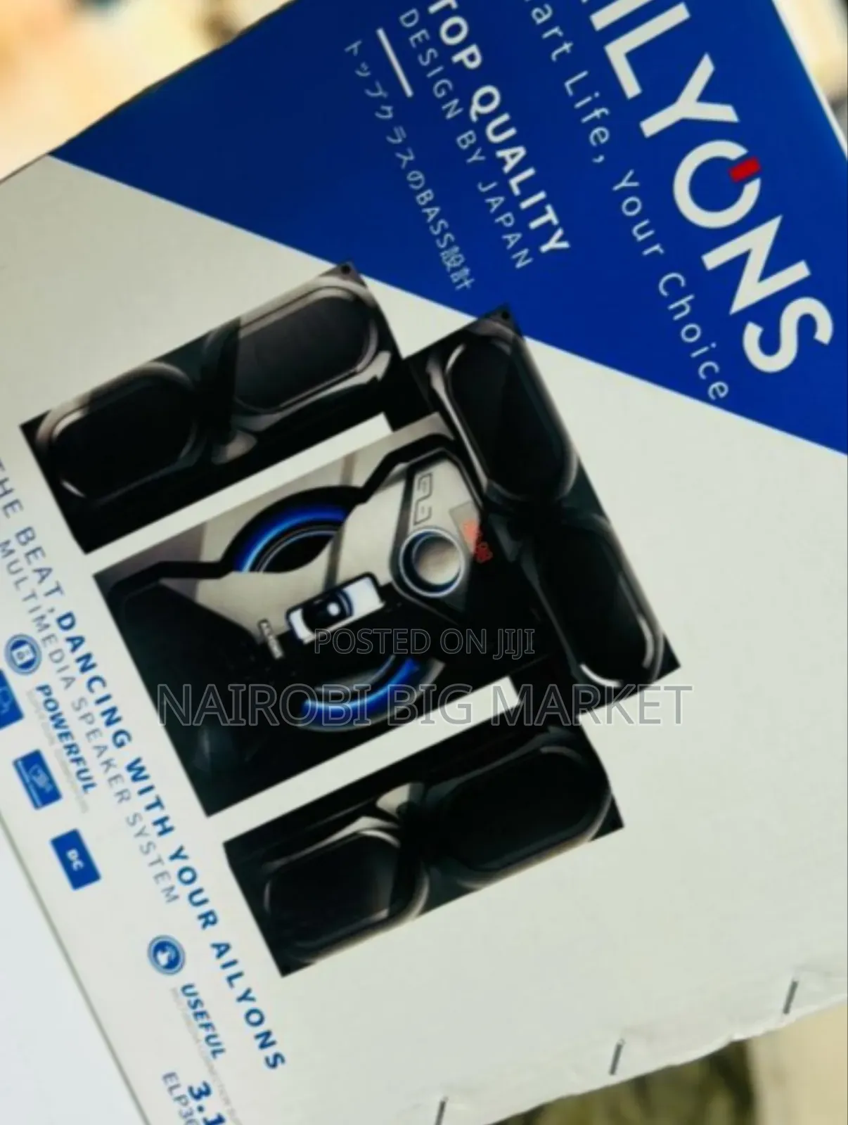 3.1ch Ailyons Subwoofer Speaker System