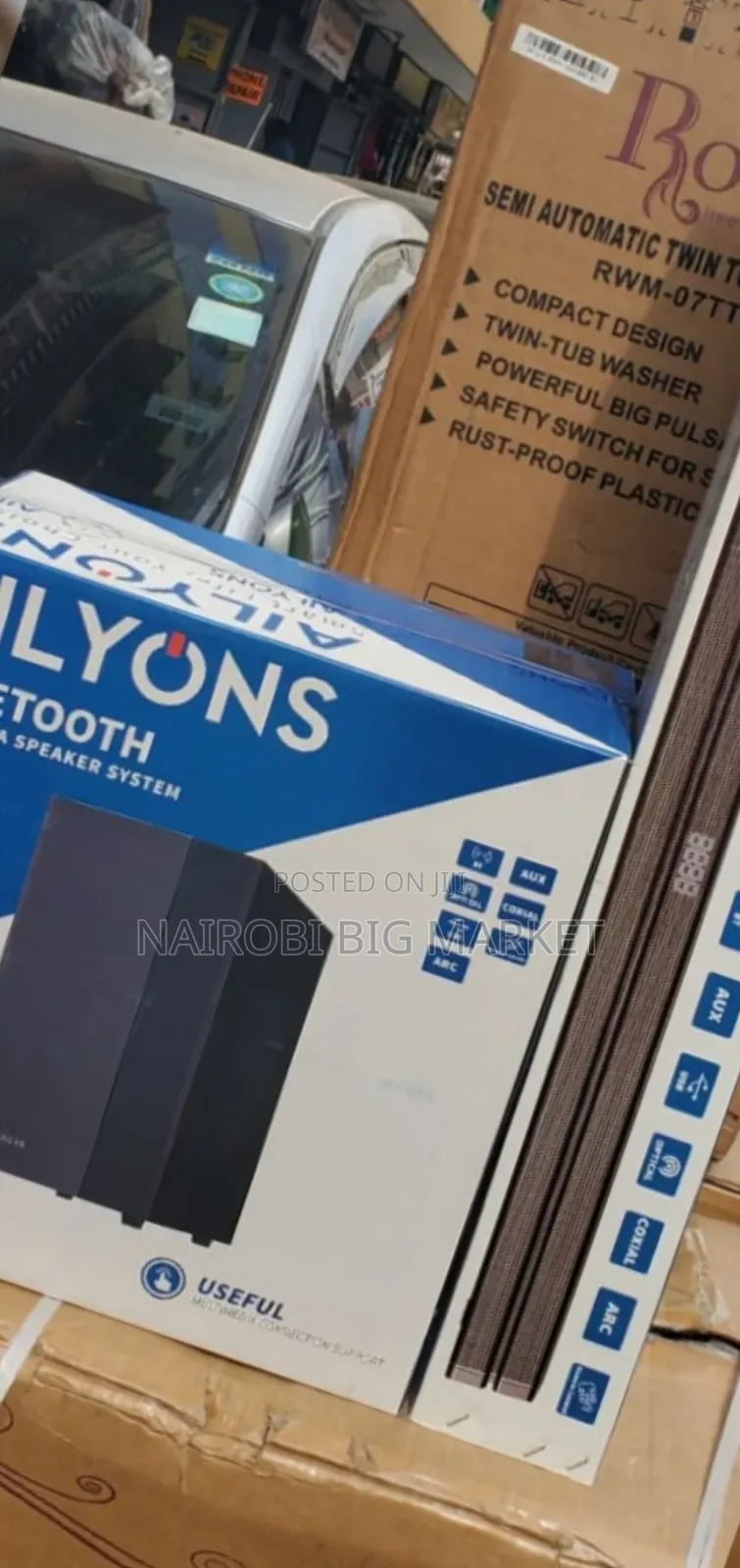 2.1ch Ailyons Sb801k Big Soundbar