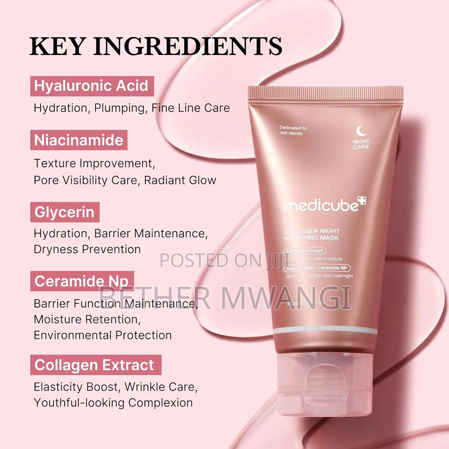 Medicube Collagen Night Wrapping Mask in Kenya