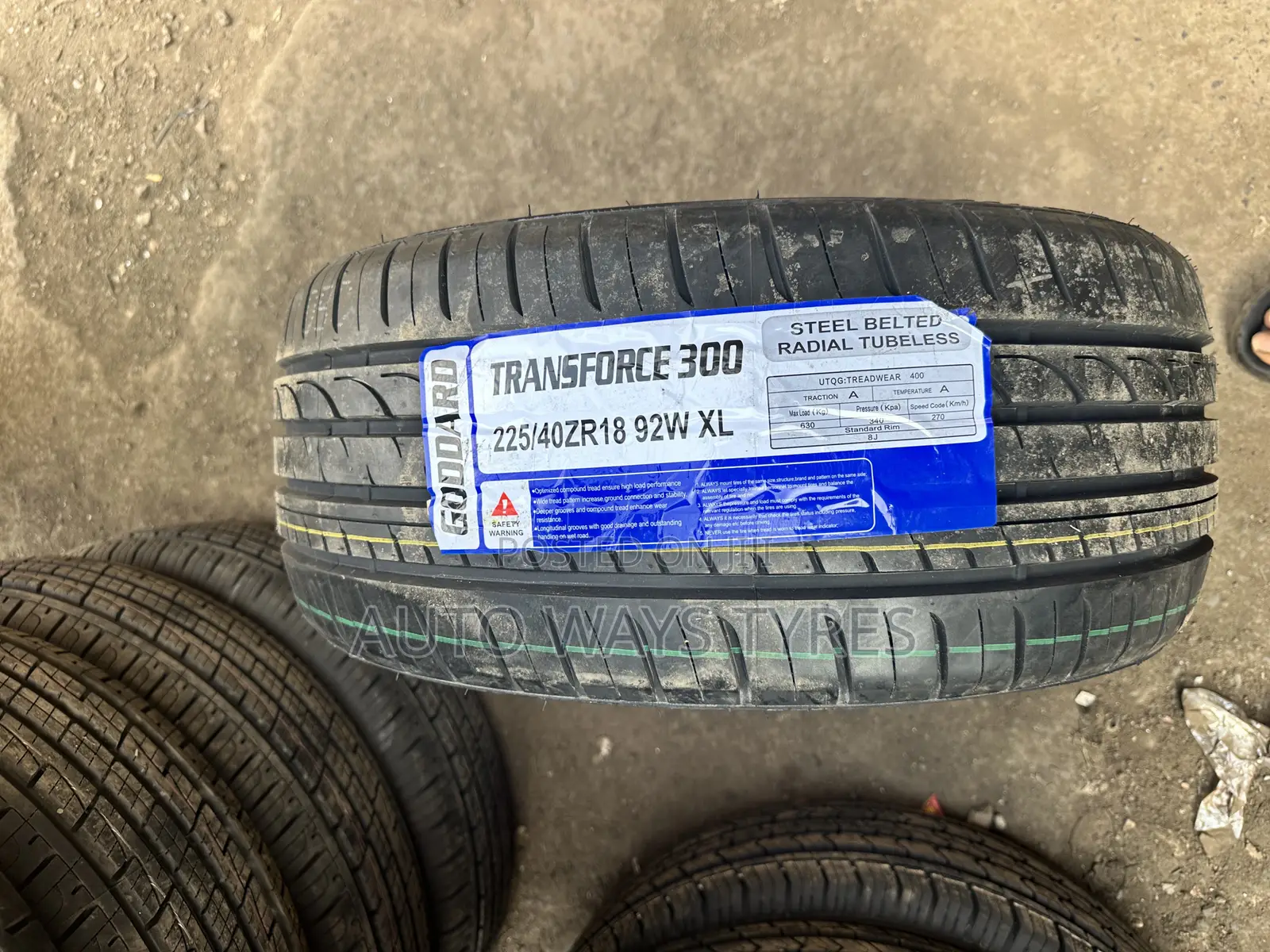 225/40r18 Goodard