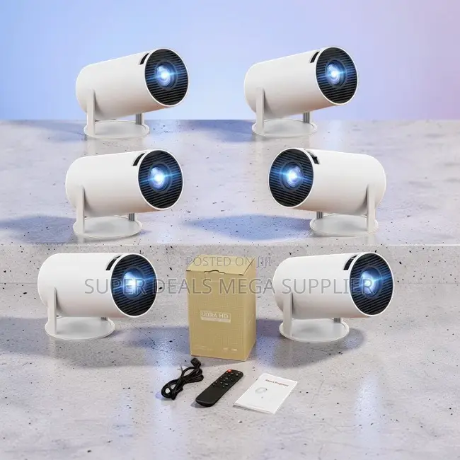 Factory Prices Portable Smart HY300 WIFI Android Projectors