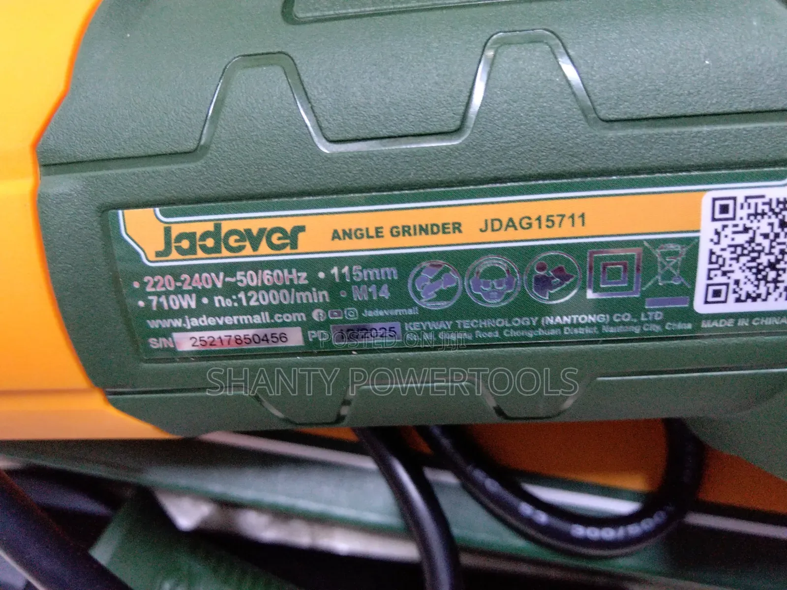Jadever Grinder 4 "