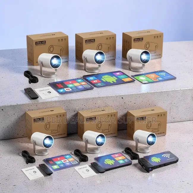 Factory Direct Prices Bluetooth HY300 WIFI Android Projectors