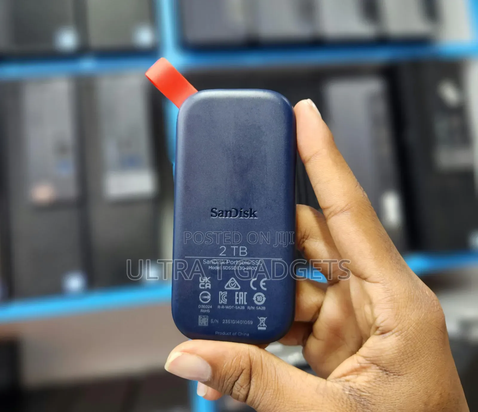 2TB SanDisk Portable SSD – High-Speed External Storage