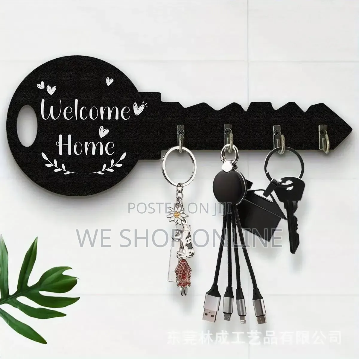 Welcome Home Wall Key Holder.