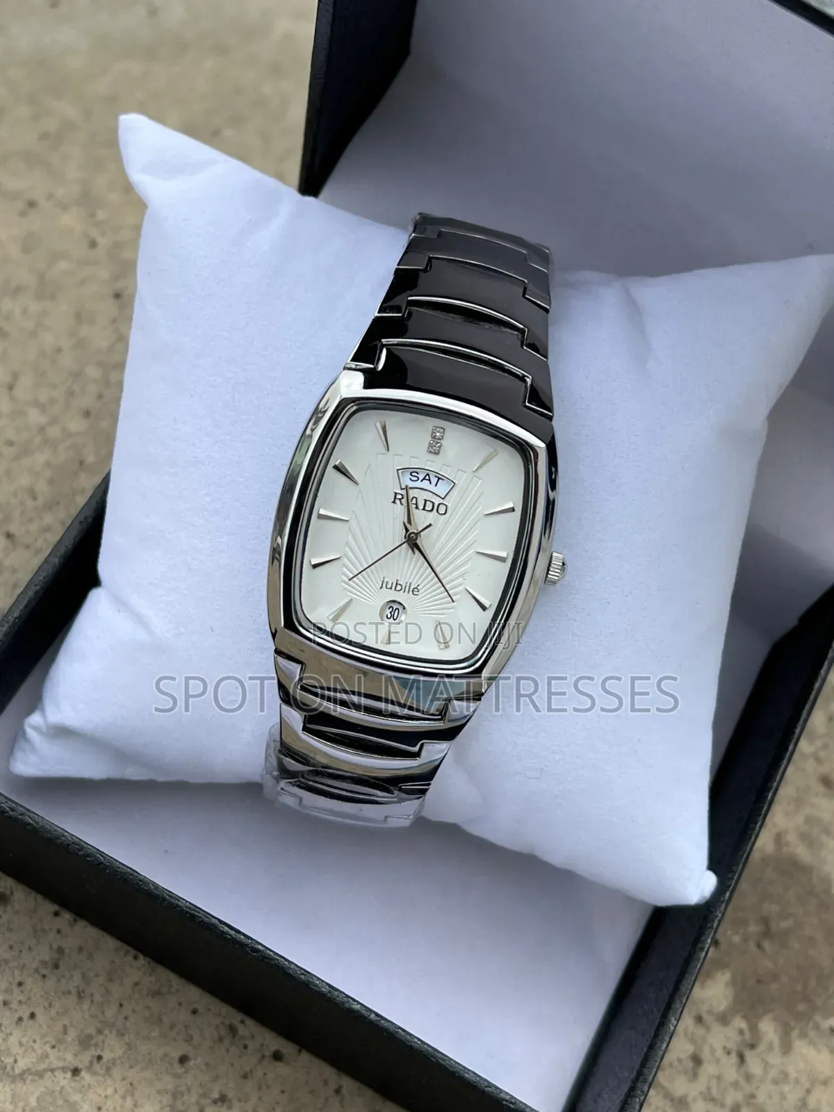 Rado Stainless Steel Watch. Day Date Display. Delivery Available! 