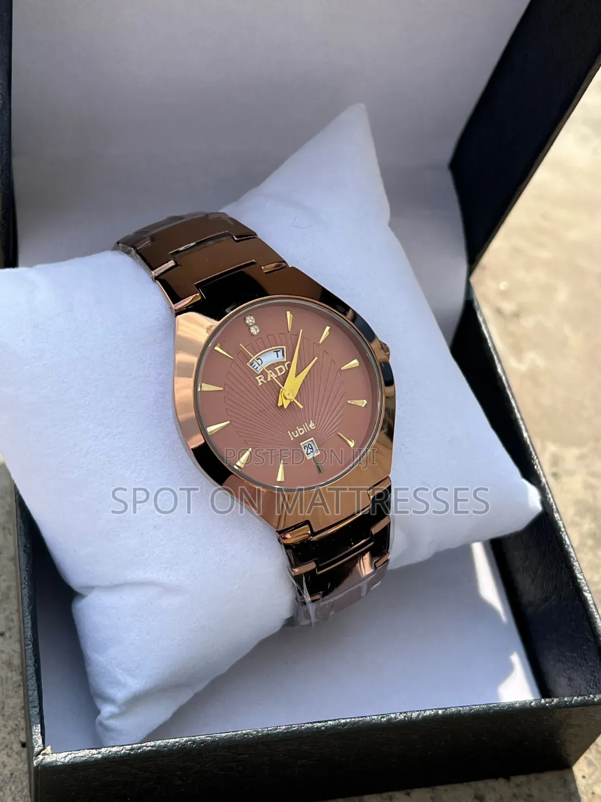 Rado Stainless Steel Watch. Day Date Display. Delivery Available! 