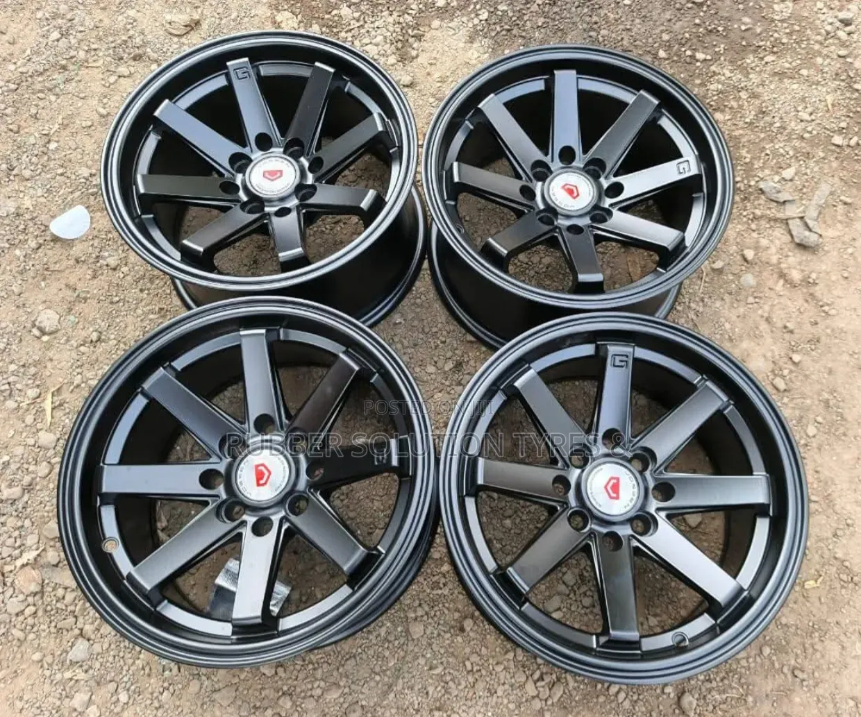 Rims Size 16 Inch 8/4 Holes G Black Off-Set