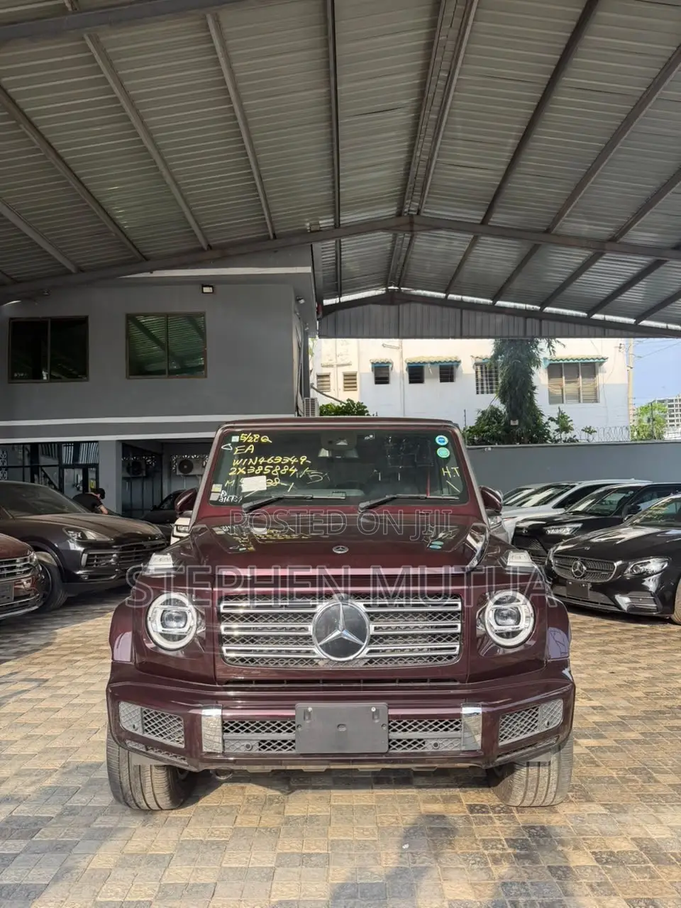 Mercedes-Benz G-Class G 350 d 2021 Maroon