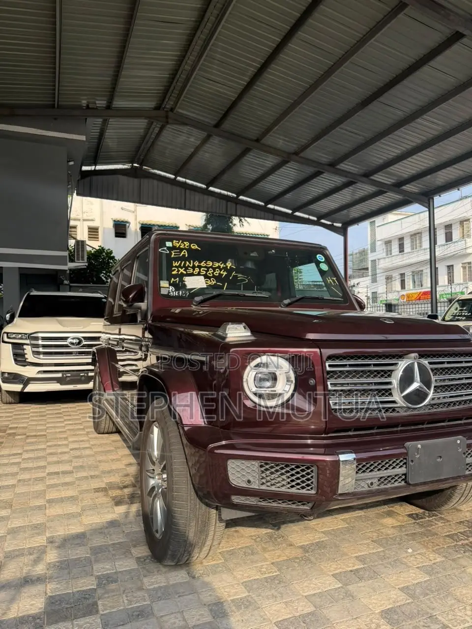 Mercedes-Benz G-Class G 350 d 2021 Maroon