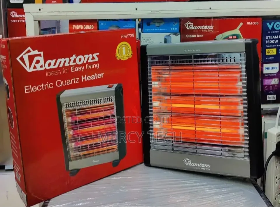 Ramtons 3 Bar Quartz Heater (RM/729)