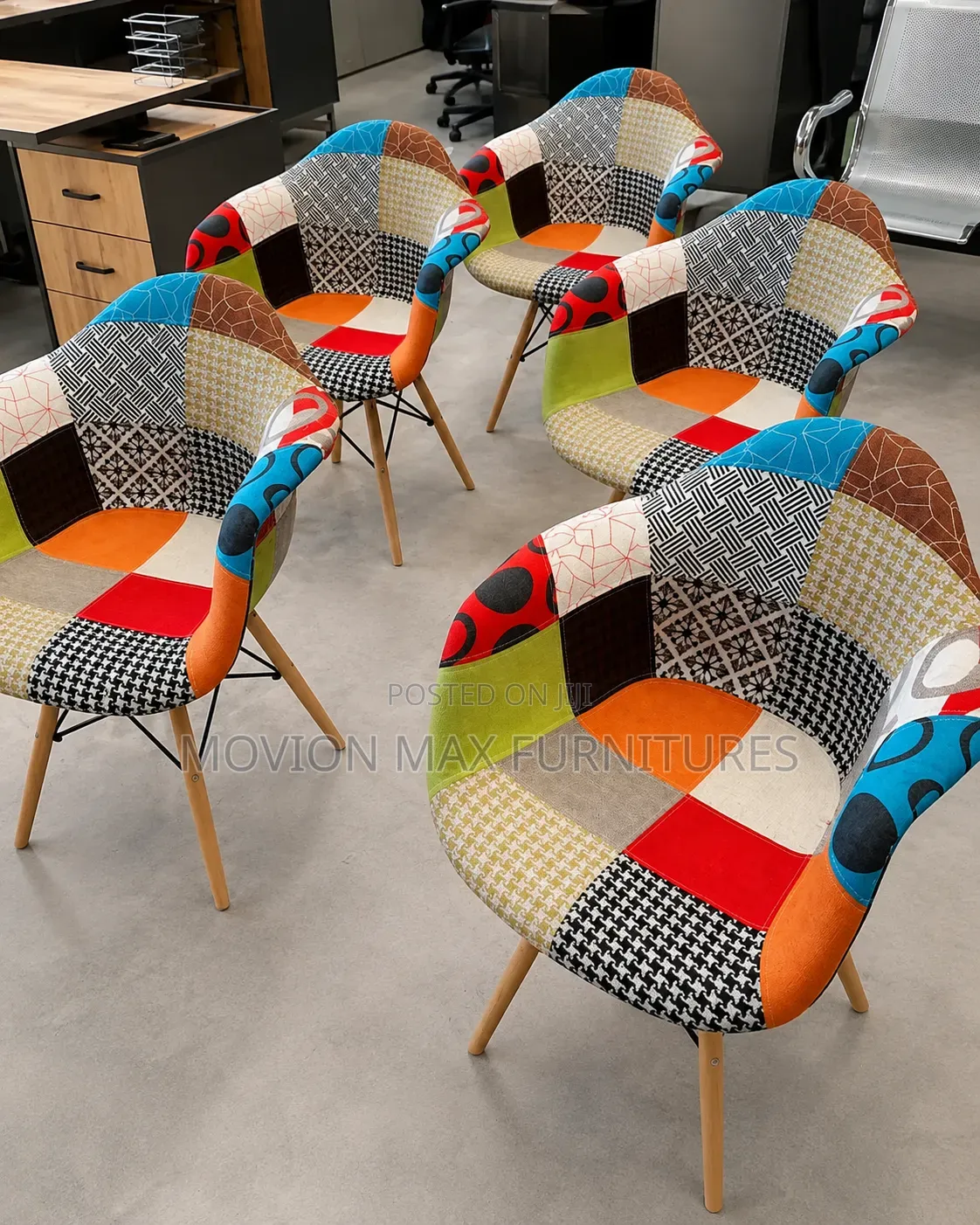 BNB Padded Eames Chairs