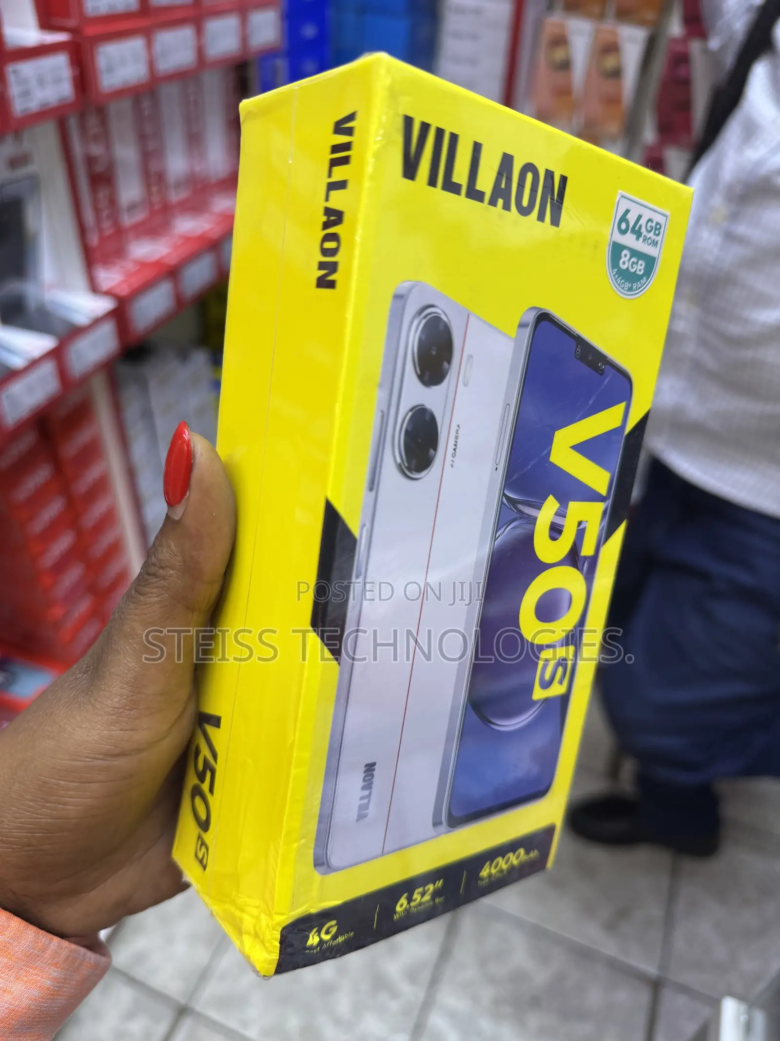 New Villaon V50s 64 GB Black
