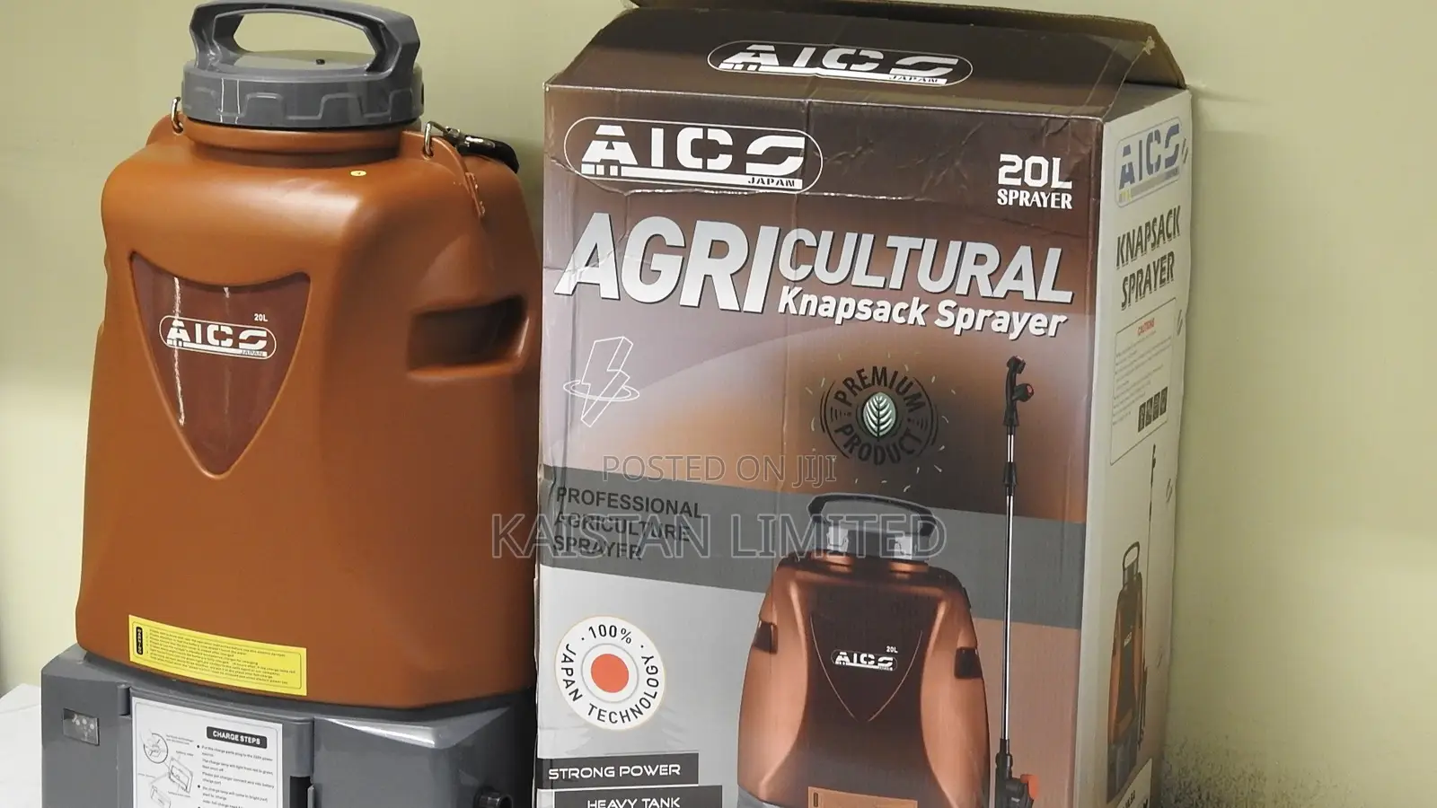 AICO 20L Battery Sprayer – Rechargeable Farm Garden Sprayer