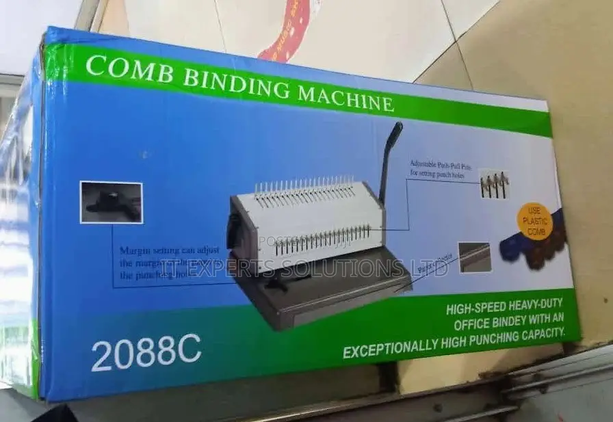 Comb Binding Machine (2088c) Heavy Duty