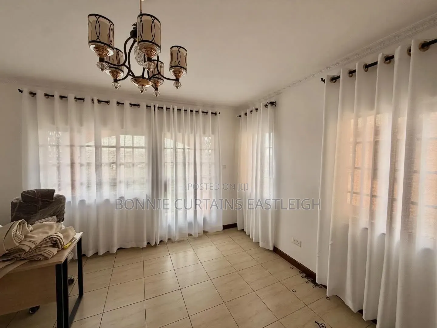 Cream Sheers for Modern Dining Rooms