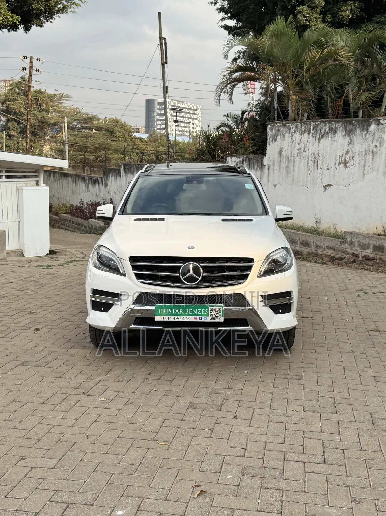 Mercedes-Benz M Class 2015 White