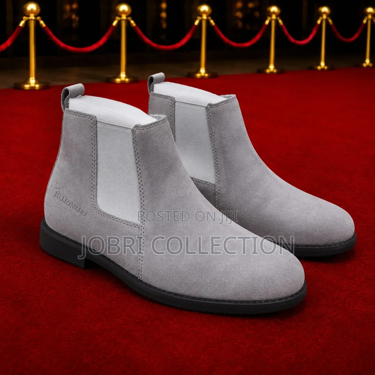 Billionaire Leather Chelsea Slip on Boots
