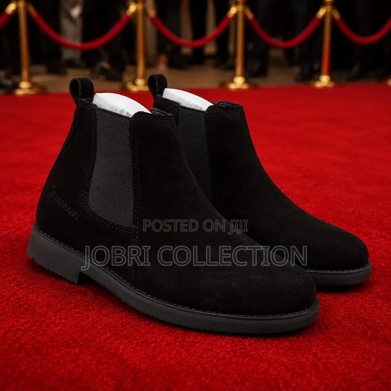 Billionaire Leather Chelsea Slip on Boots