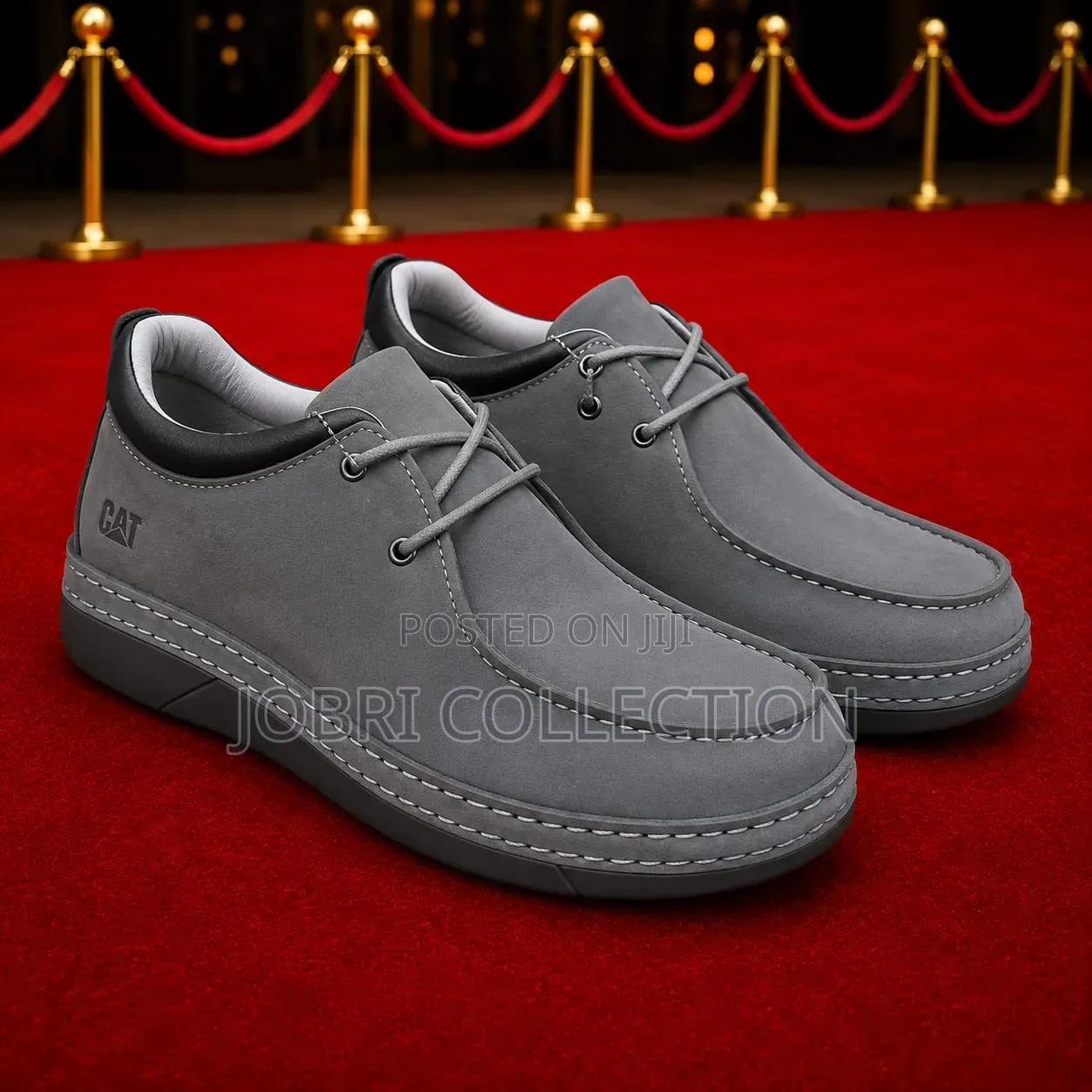 Caterpillar Casual Leather Rubber Sole Shoes