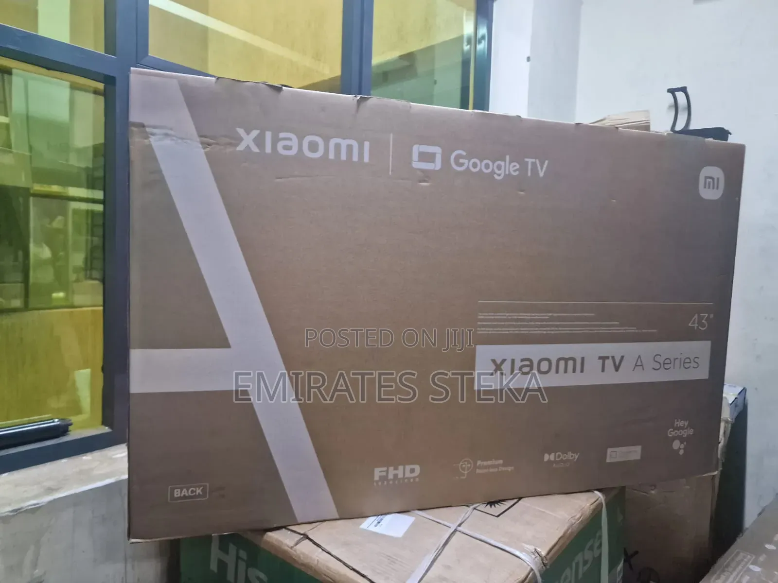 XIAOMI 43 Inch FHD Smart Google TV - Dolby Audio, HDR10, 1GB RAM, 8GB