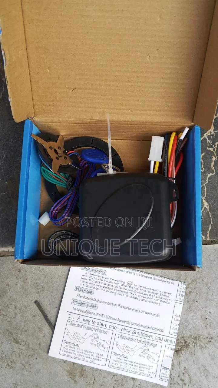 Normal Key to Push Start Conversion Kit