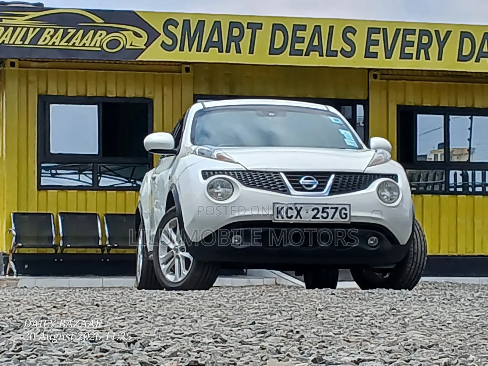 Nissan Juke 2012 White