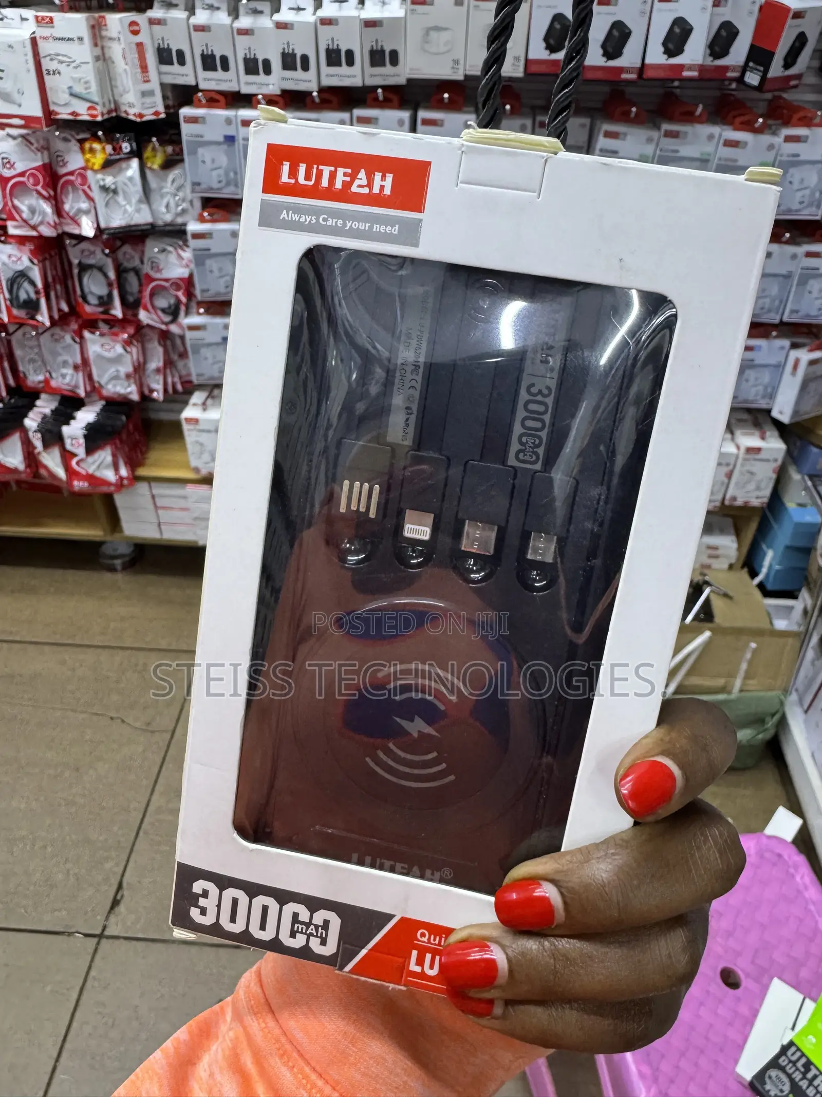 30000mah Magnetic and Solar Powerbank.