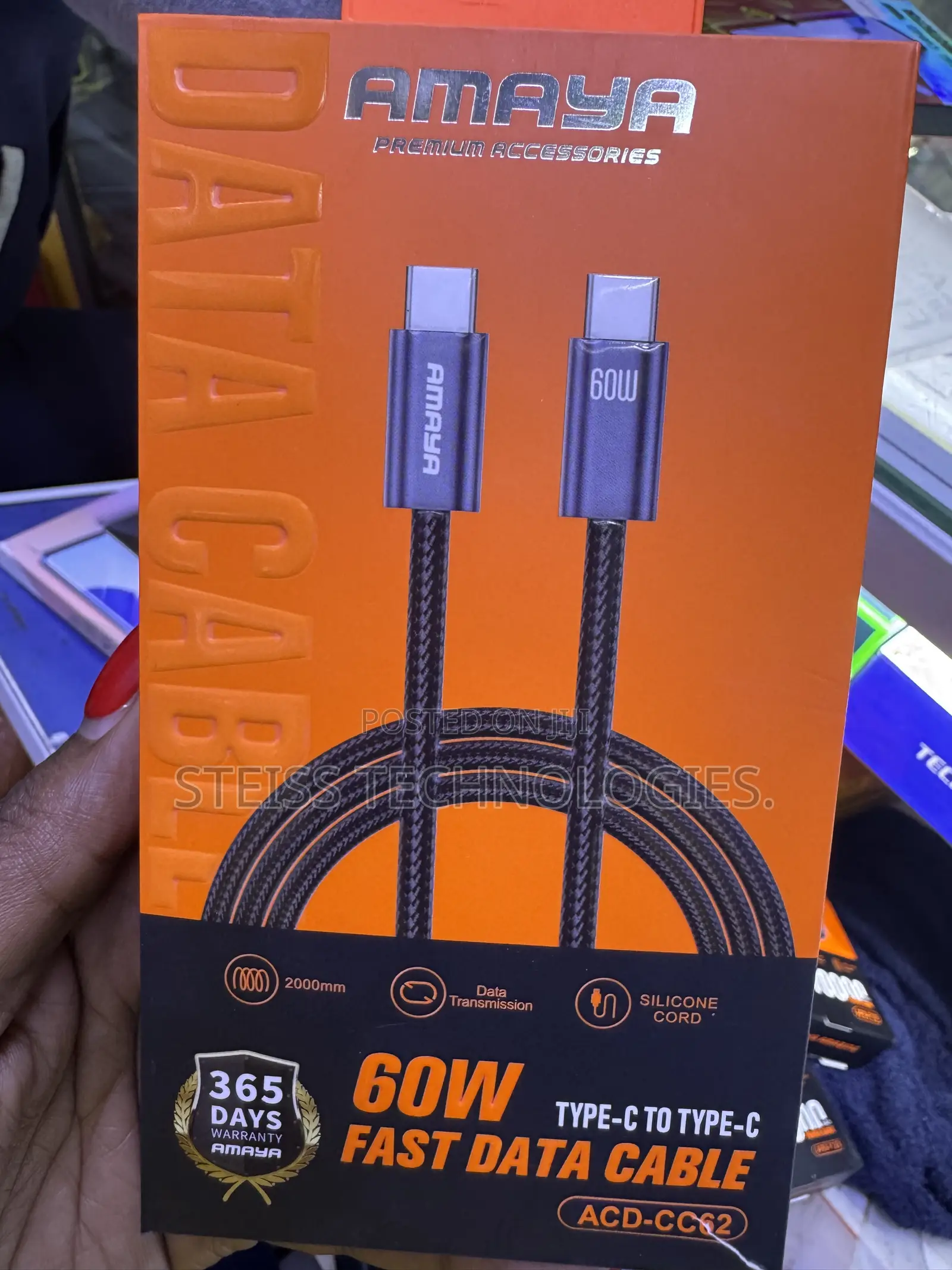 Amaya C to C 60w 2m Cable