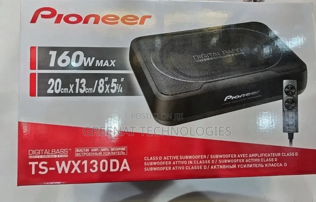 Pioneer TS-WX130DA Underseat Subwoofer | 160W MAX