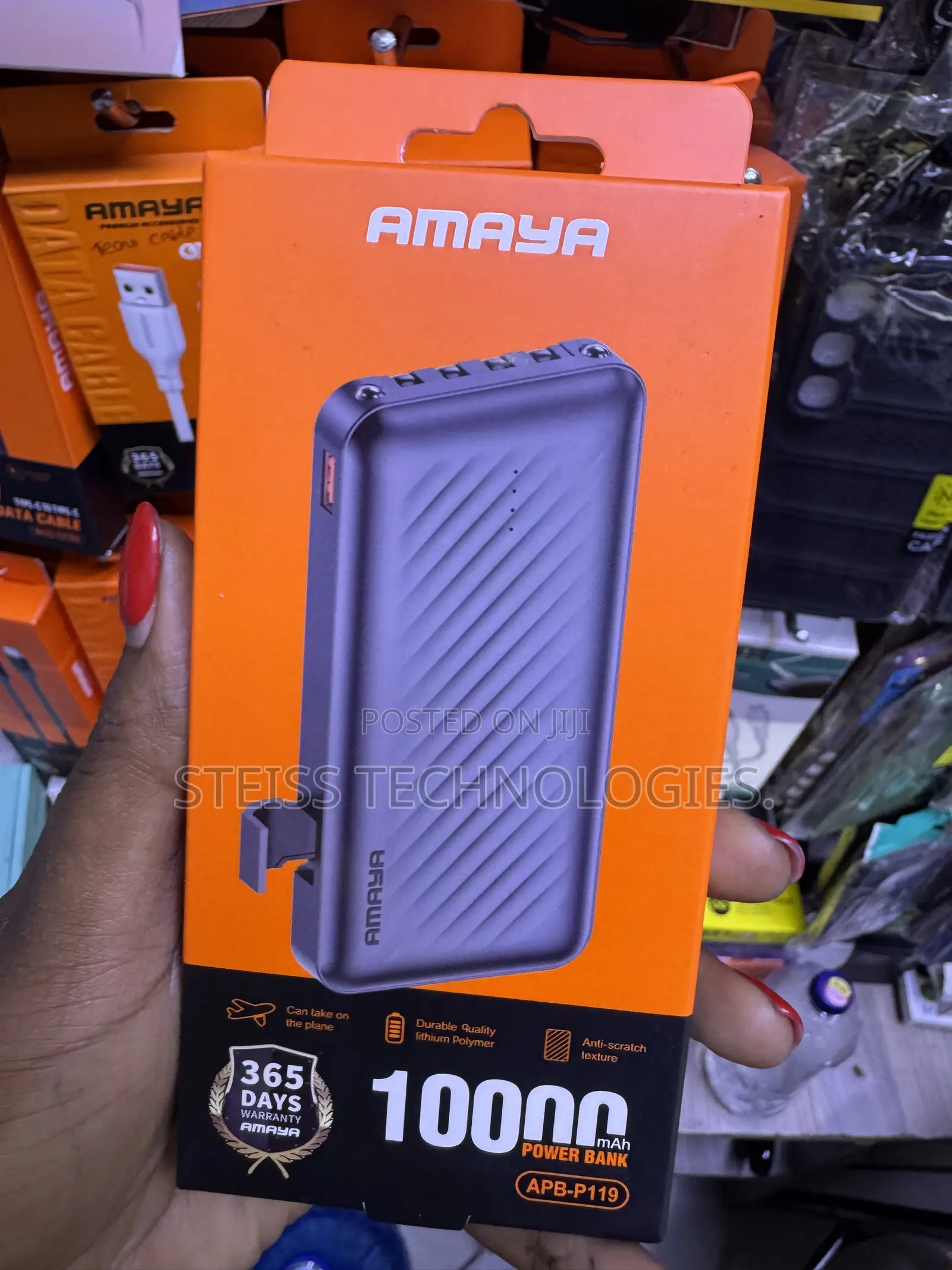 Amaya 10000mah Wired Powerbank