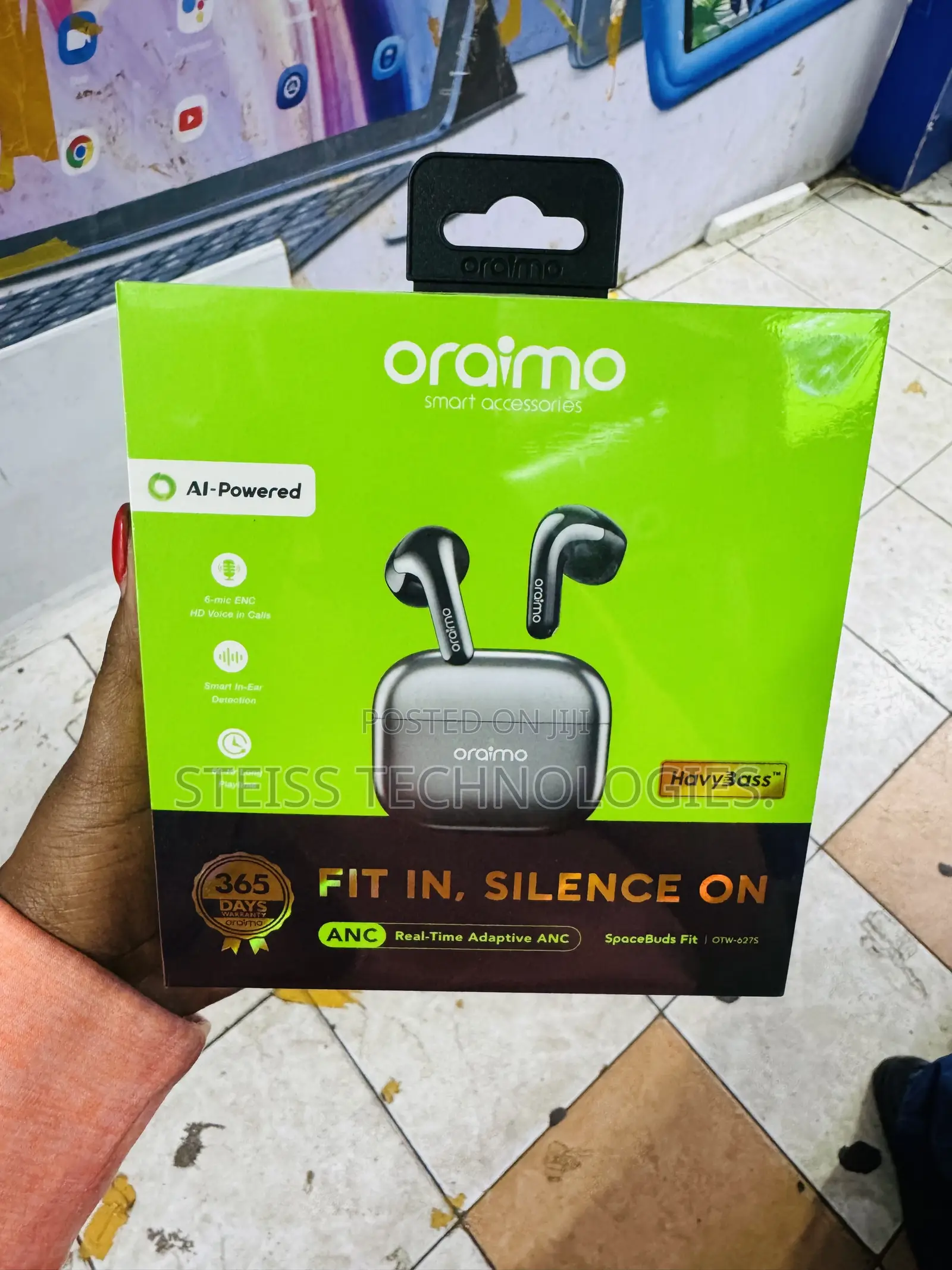 Oraimo Spacebuds Fit Wireless Earbuds